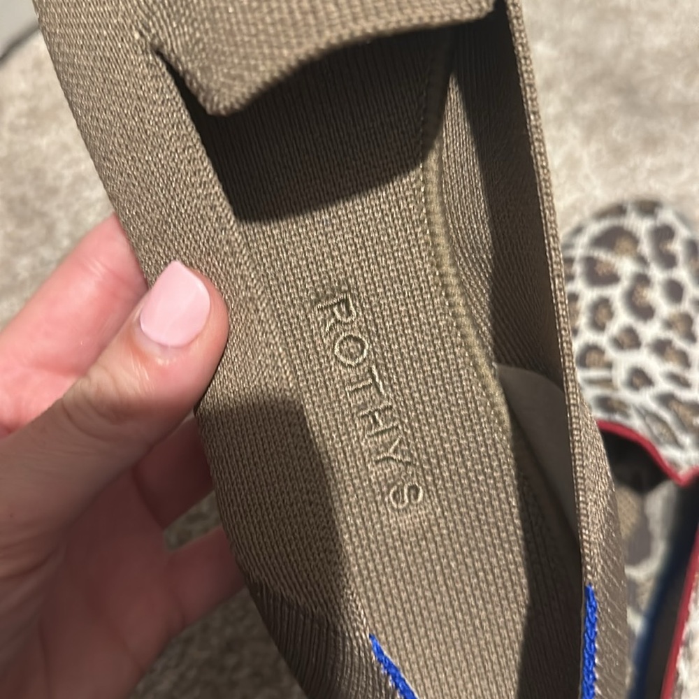 Rothy’s Tan Slides - Only Worn Once - image 3